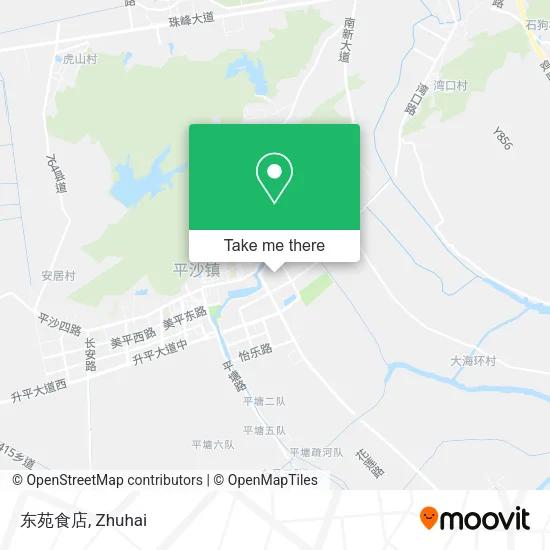 东苑食店 map