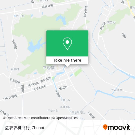 益农农机商行 map