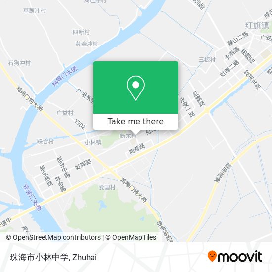 珠海市小林中学 map