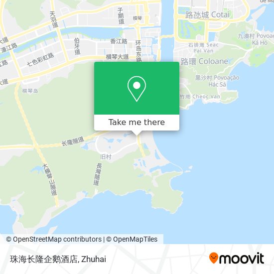 珠海长隆企鹅酒店 map