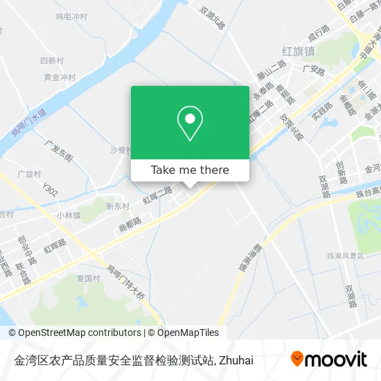 金湾区农产品质量安全监督检验测试站 map