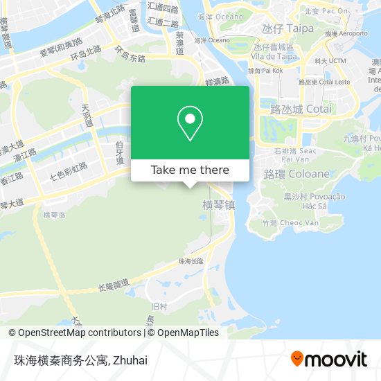 珠海横秦商务公寓 map