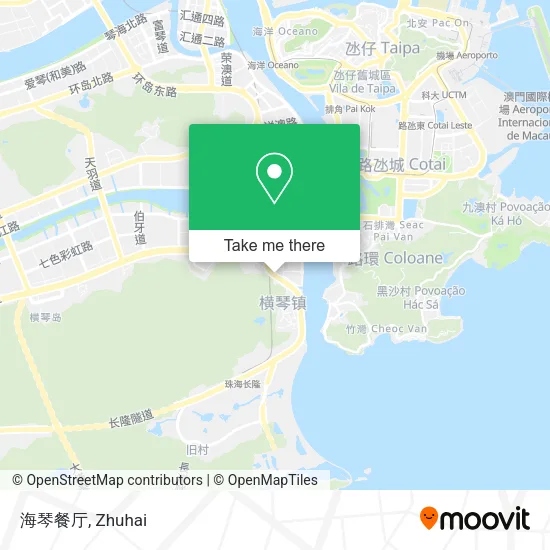 海琴餐厅 map