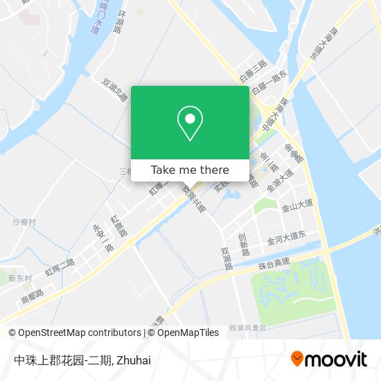 中珠上郡花园-二期 map