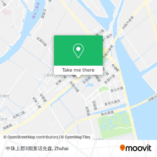 中珠上郡3期童话先森 map