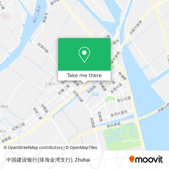 中国建设银行(珠海金湾支行) map