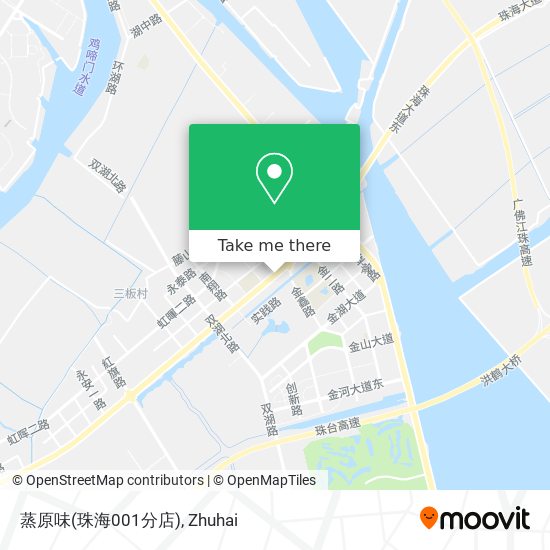 蒸原味(珠海001分店) map