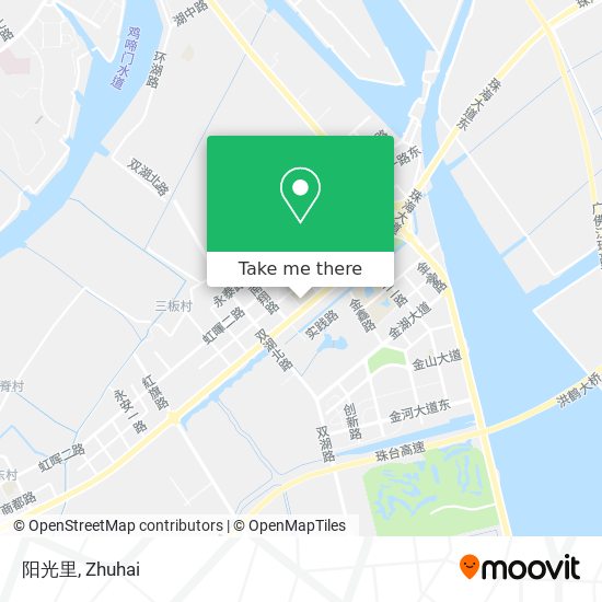 阳光里 map