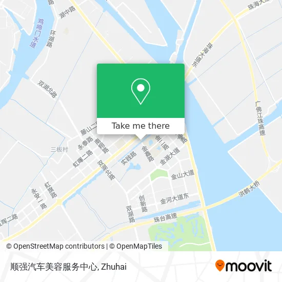 顺强汽车美容服务中心 map