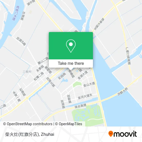 柴火灶(红旗分店) map