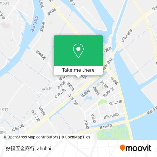 好福五金商行 map