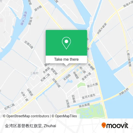 金湾区基督教红旗堂 map
