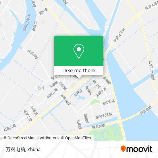 万科电脑 map