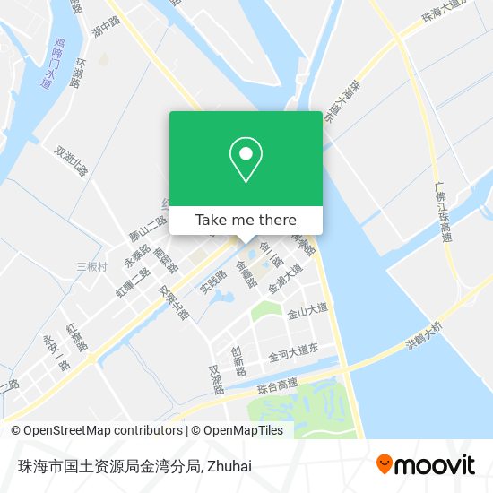 珠海市国土资源局金湾分局 map