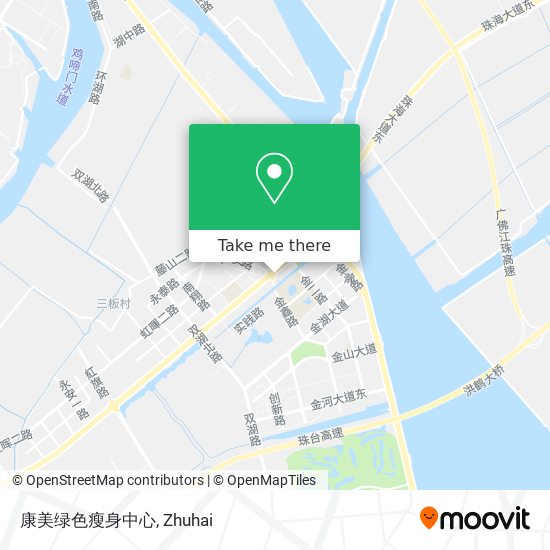 康美绿色瘦身中心 map
