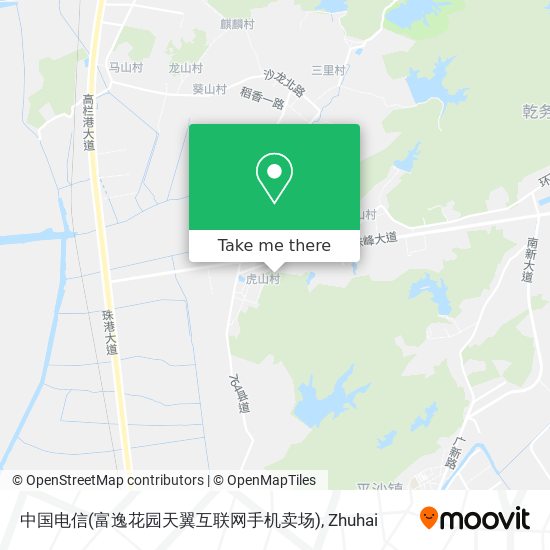 中国电信(富逸花园天翼互联网手机卖场) map