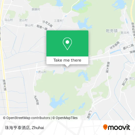 珠海亨泰酒店 map