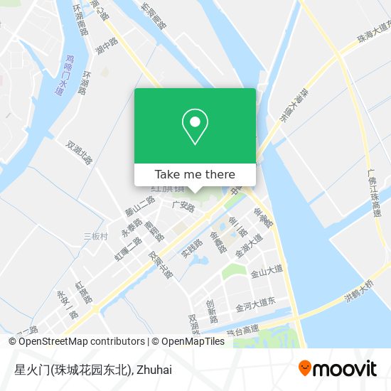 星火门(珠城花园东北) map