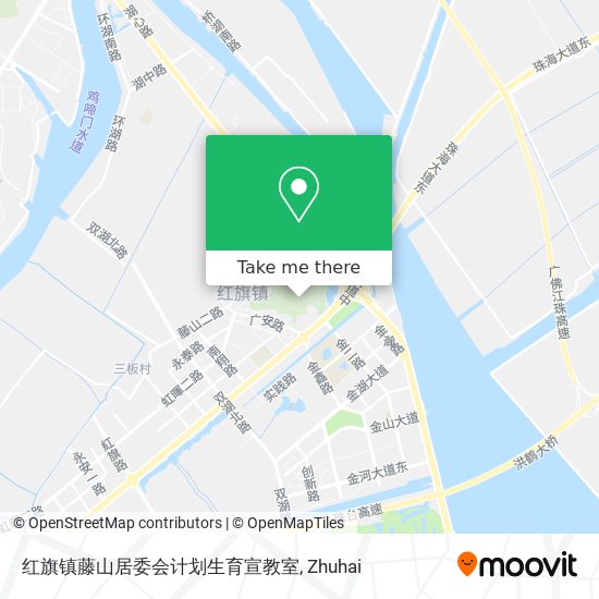 红旗镇藤山居委会计划生育宣教室 map