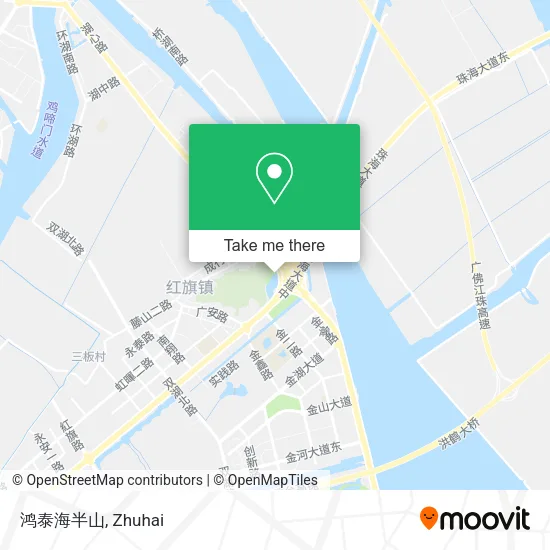 鸿泰海半山 map