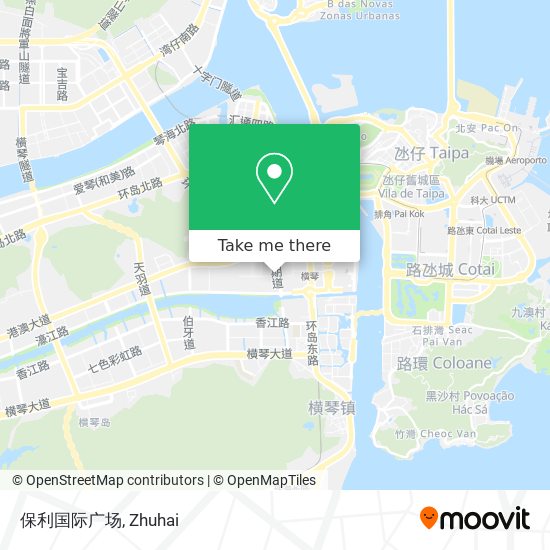 保利国际广场 map