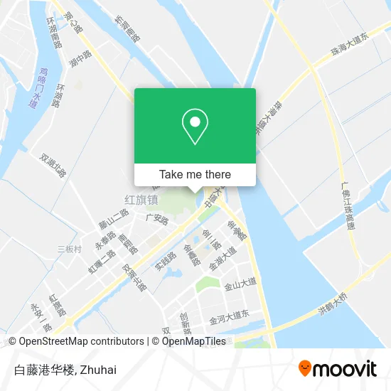 白藤港华楼 map