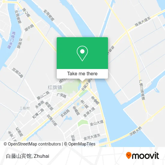 白藤山宾馆 map