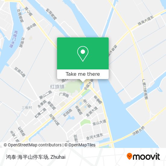 鸿泰·海半山停车场 map