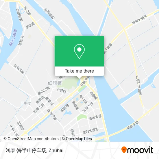 鸿泰·海半山停车场 map