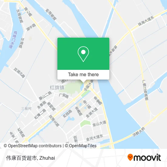伟康百货超市 map