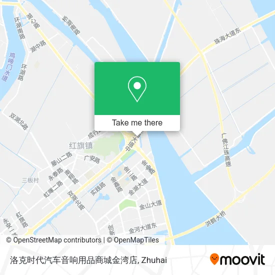 洛克时代汽车音响用品商城金湾店 map