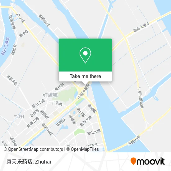 康天乐药店 map