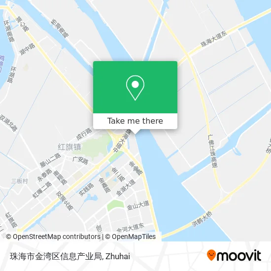 珠海市金湾区信息产业局 map