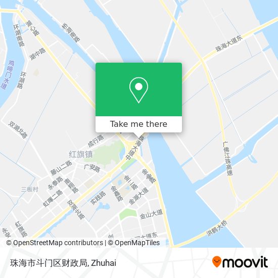 珠海市斗门区财政局 map