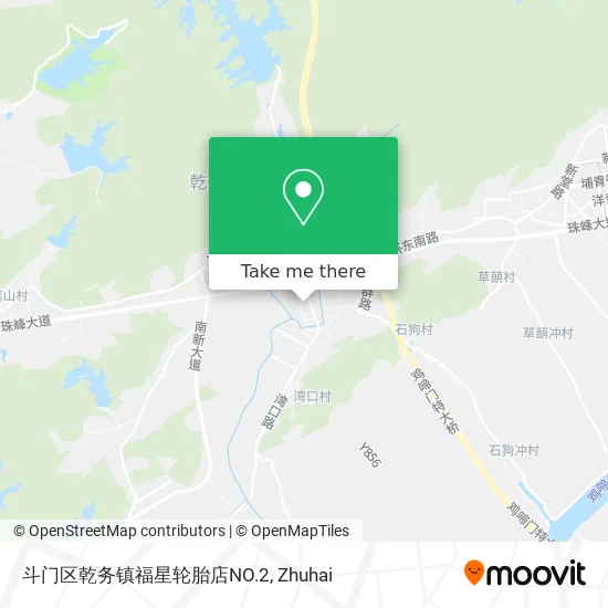 斗门区乾务镇福星轮胎店NO.2 map