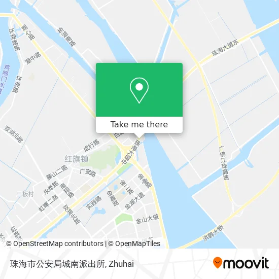 珠海市公安局城南派出所 map