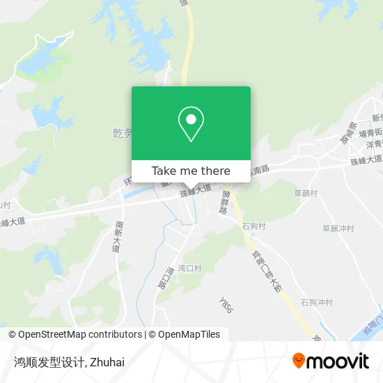鸿顺发型设计 map