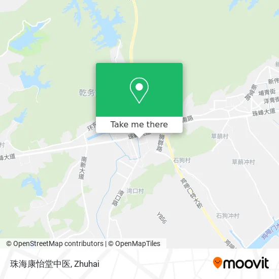 珠海康怡堂中医 map