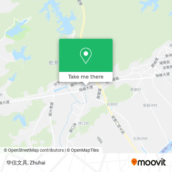 华信文具 map