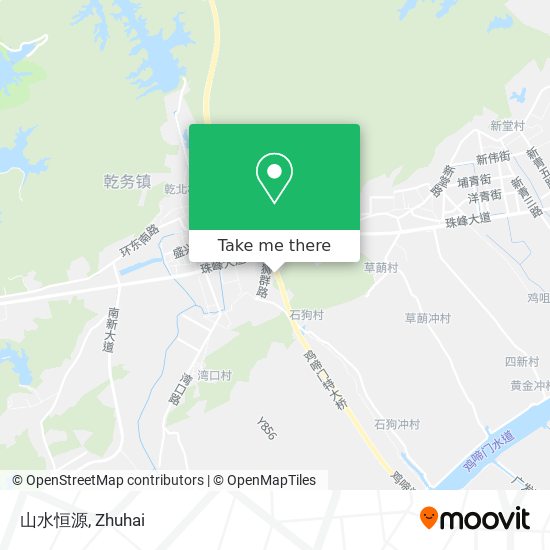 山水恒源 map