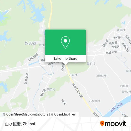 山水恒源 map