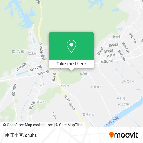 南旺小区 map