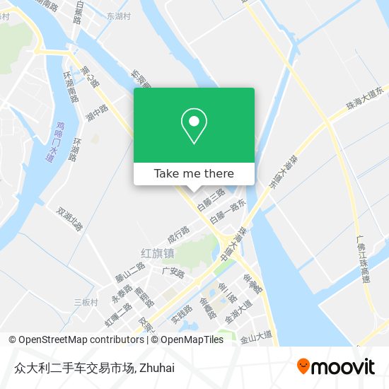 众大利二手车交易市场 map