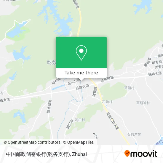 中国邮政储蓄银行(乾务支行) map
