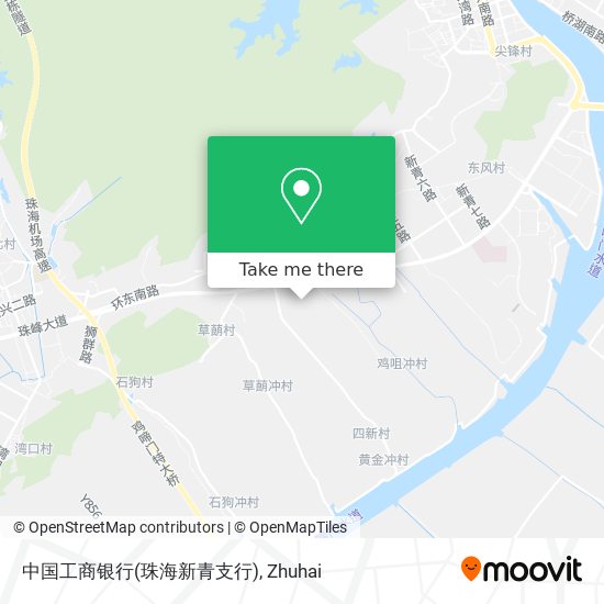 中国工商银行(珠海新青支行) map