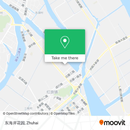 东海岸花园 map