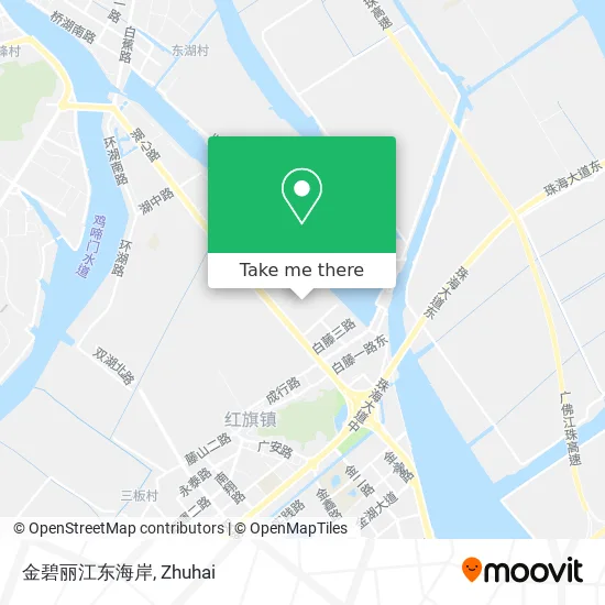 金碧丽江东海岸 map