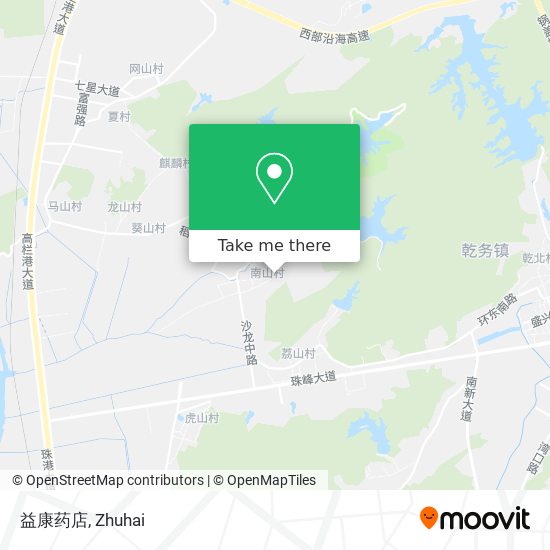 益康药店 map
