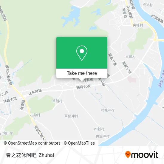 春之花休闲吧 map