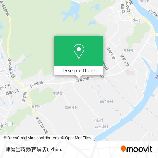 康健堂药房(西埔店) map